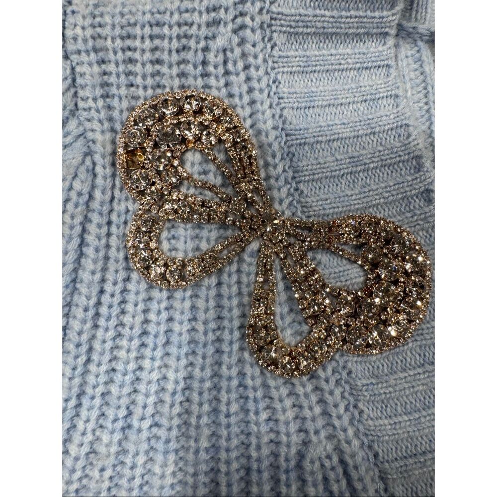 Love Shack Fancy Larsa Cropped Wool/Cashmere Cardigan MSRP;$495 *note - Picture 6 of 14